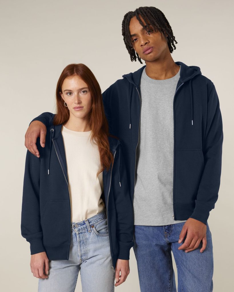 Stanley StellaDurchgehende Sweatshirts - Connector 2.0 - Medium Fit - Long Sleeve - Rundhalsausschnitt mit Kapuze