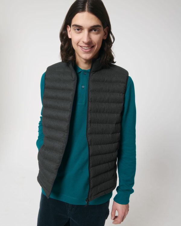 Stanley StellaGepolsterte Jacke - Stanley Climber Wool-Like - Fitted - Sleeveless - Stehbundkragen