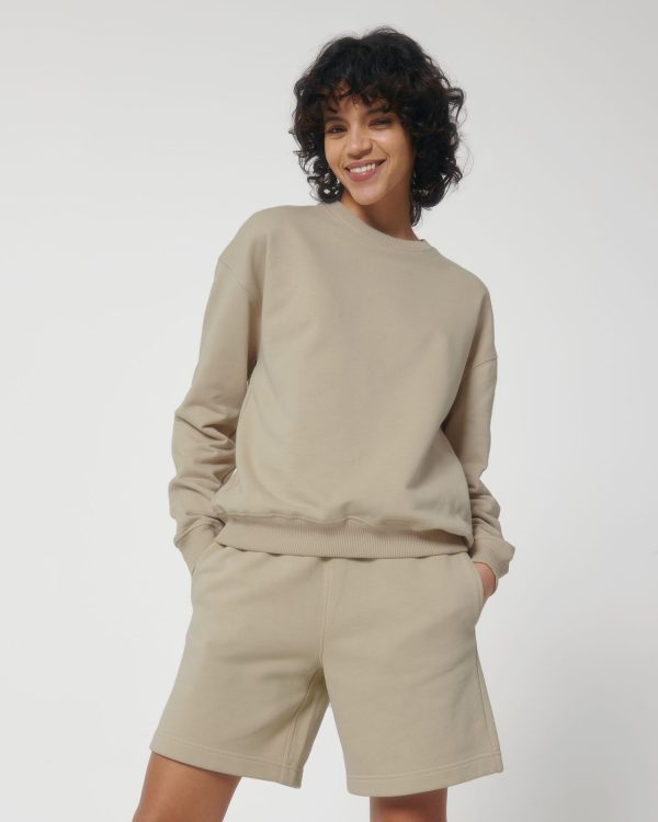 Stanley StellaSweatshirts mit Rundhalsausschnitt - Ledger Dry - Oversized - Long Sleeve - Rundhalsausschnitt