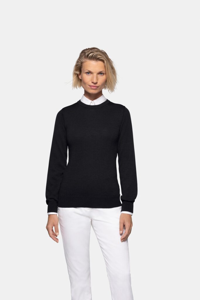 #146 - HAKRO Damen Pullover Merino-Wolle