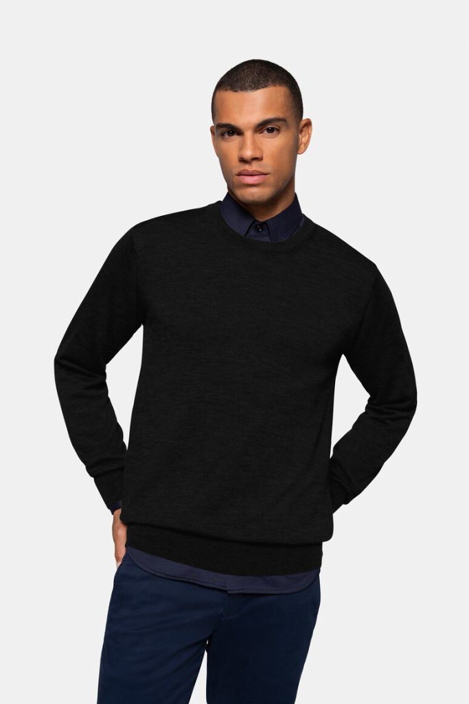 #156 - HAKRO Pullover Merino-Wolle
