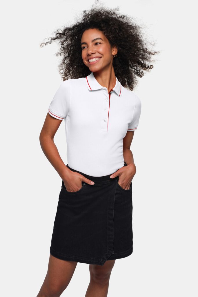 #203 - HAKRO Damen Poloshirt Casual