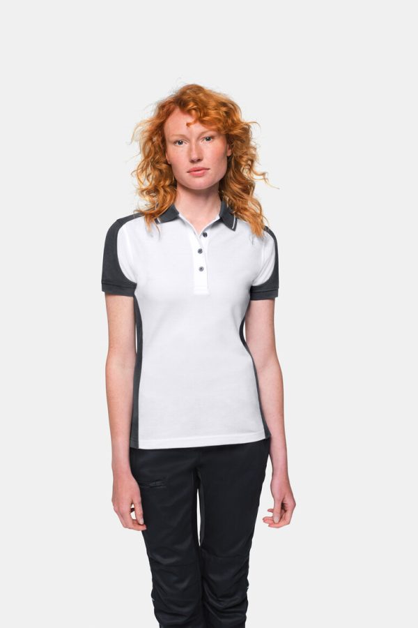 #239 - HAKRO Damen Poloshirt Contrast MIKRALINAR®