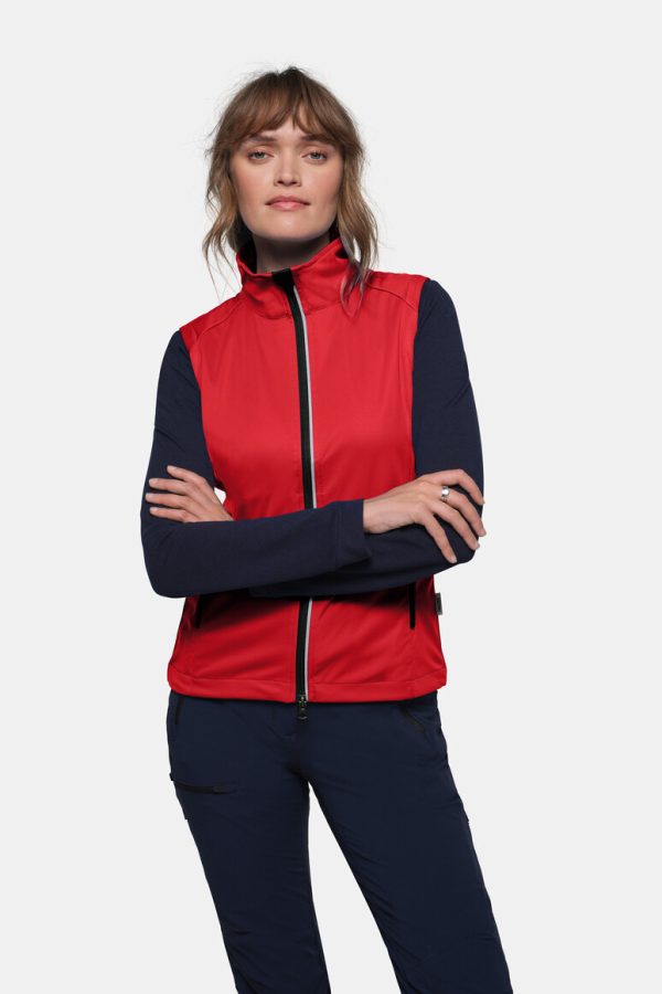 #254 - HAKRO Damen Light-Softshellweste