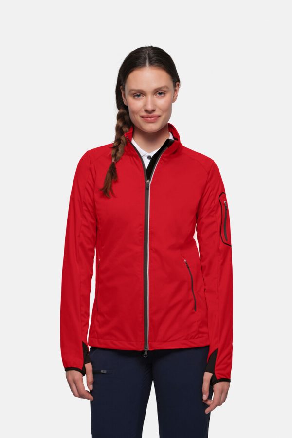 #256 - HAKRO Damen Light-Softshelljacke