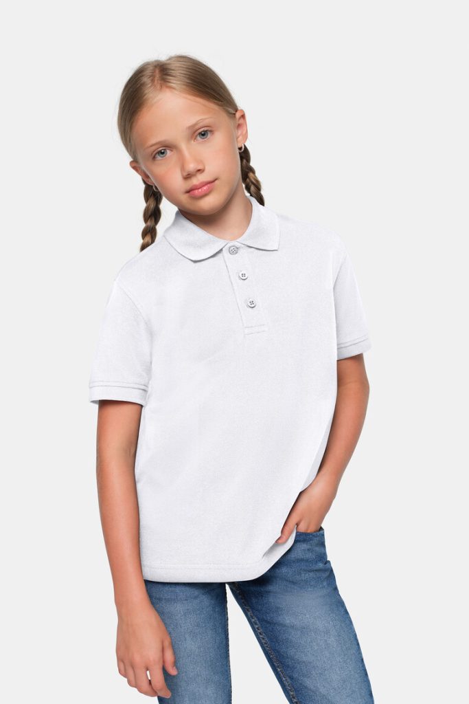 #545 - HAKRO Kinder Poloshirt Bio-Baumwolle