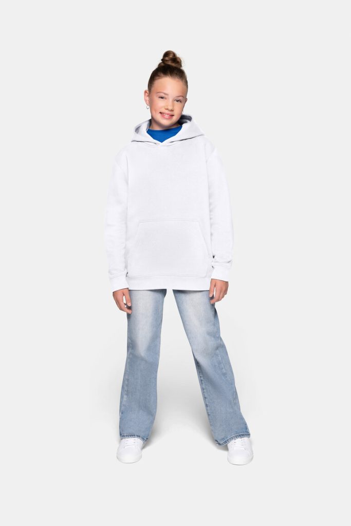 #562 - HAKRO Kinder Kapuzen-Sweatshirt Bio-Baumwolle