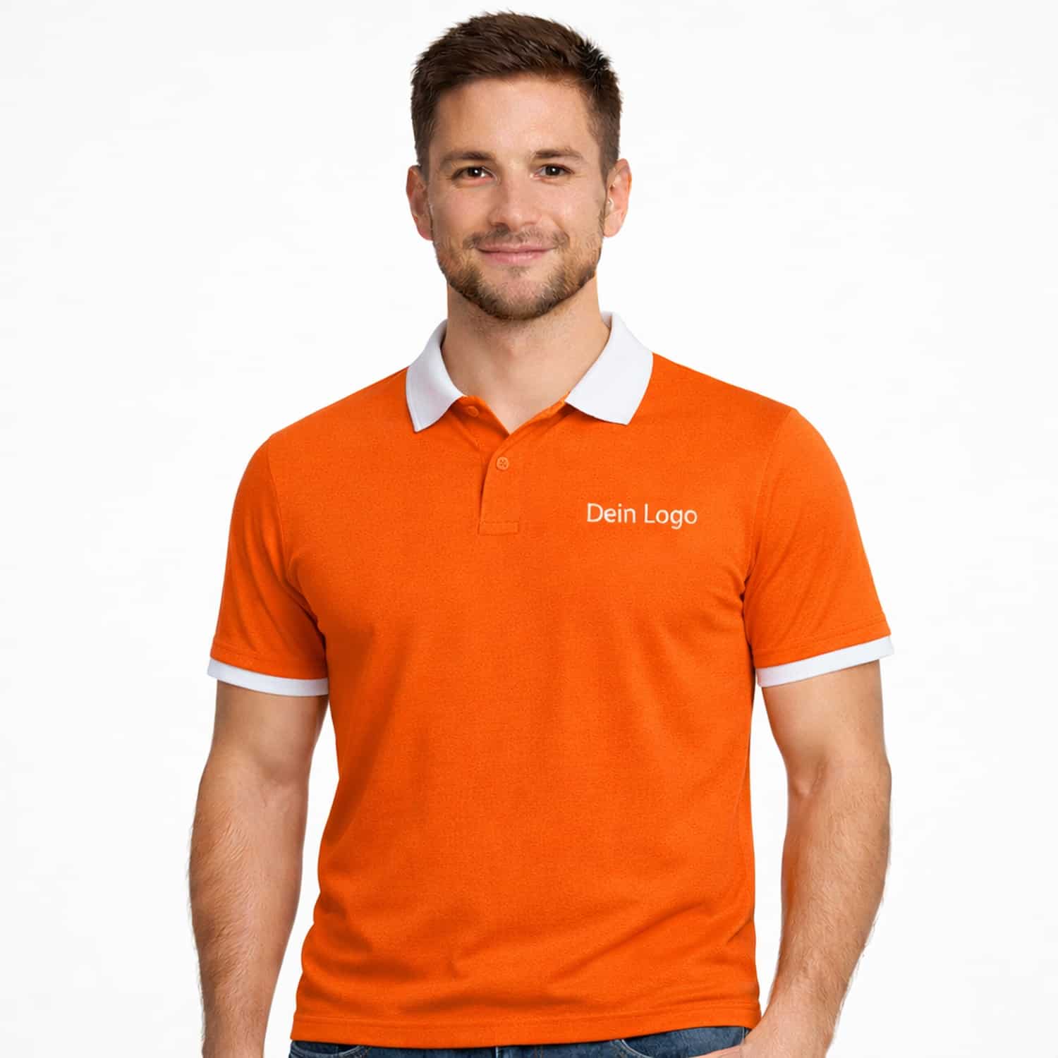 Kontrast Poloshirts