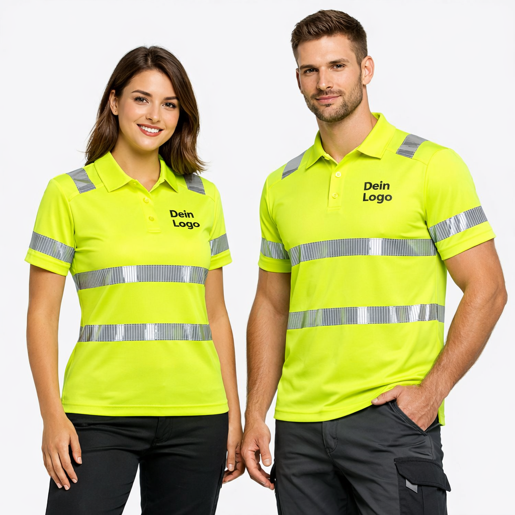 Warnschutz Polo-Shirts